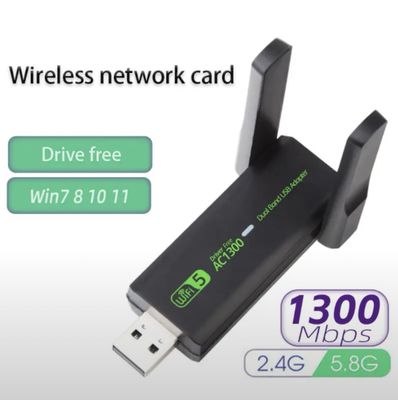 Wireless WiFi signal receiving transmitter driver free 1300Mbps