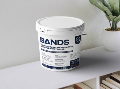 Водоэмульсионная краска акриловая Bands