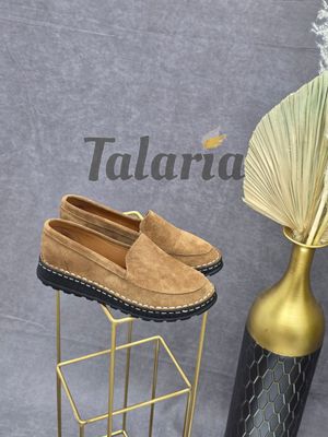 Лёгкие мокасины из натуральной замши