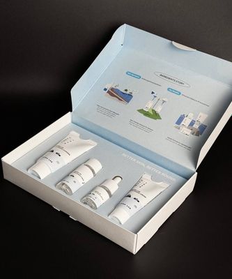Редизайн упаковки. ROUND LAB 1025 Dokdo Line Skin Care Trial Kit