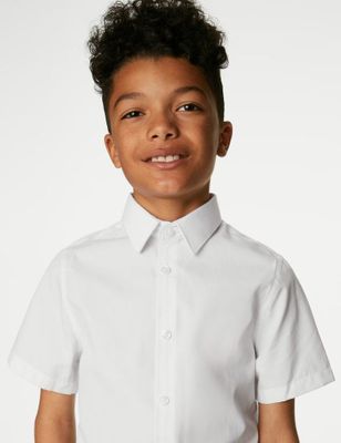 M&S Комплект белых рубашек 8-9 лет
