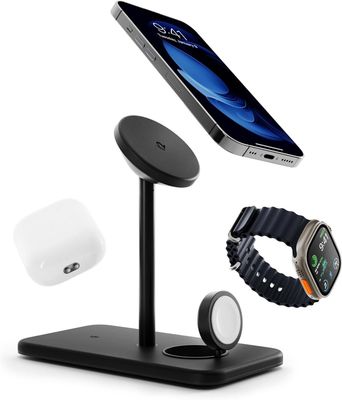 Беспроводная зарядная станция Twelve South HiRise 3 Deluxe 3 в 1