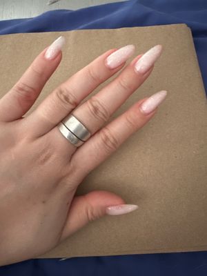 Серебряное кольцо ручной работы