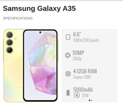 Samsung Galaxy A35 5G