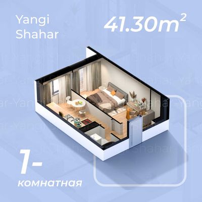 41.30 1 xonali xonadonlar xamyonbop narxlarda