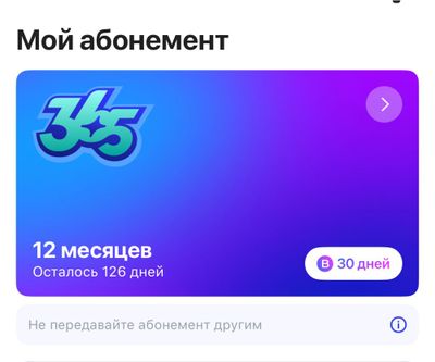 1Fit абонемент продается