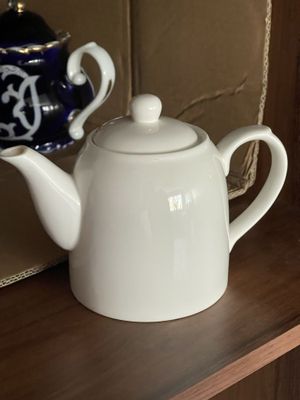 Чайник белый заварочный