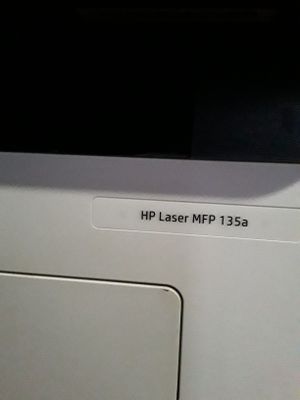 Hp mfp 135 a. Bir marta zapravka qilingan