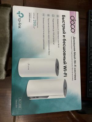Домашняя Mesh wi-fi система AC1200 Deco E4