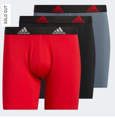 Adidas performance boxer briefs 3 шт XL