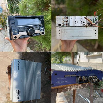 Набор для начального SQ ( Alpine 2din - pioneer gm x564 )