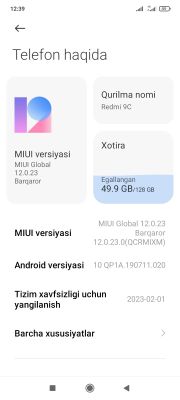 Redmi 9s 128 xotira