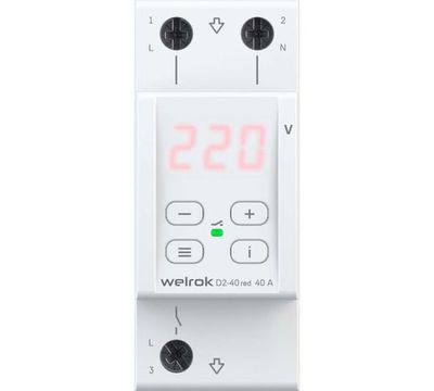 Однофазное Реле напряжения Welrok d2-40 40ампер