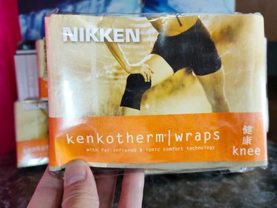 Наколенники Nikken KenkoTherm Wrap Knee. 100% Оригинал