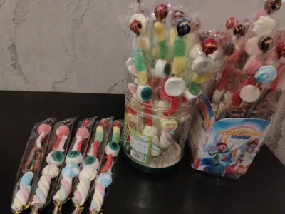 мармелад на палочке