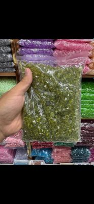 Бусина для рукоделия разноцветные разные размеры