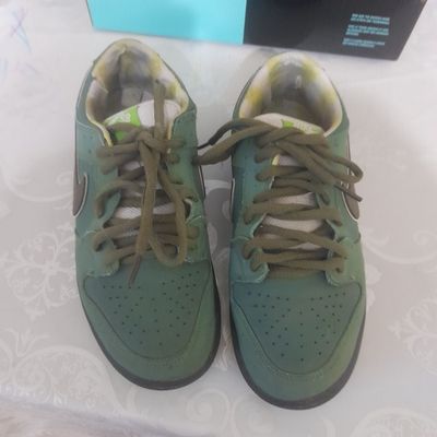 Кроссовки Nike SB dunk low pro green lobster