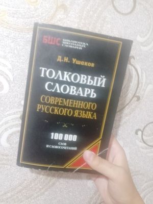 Книга толковый словарь