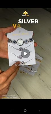 ayollar uchun soat va bilakuzuklar tòplami