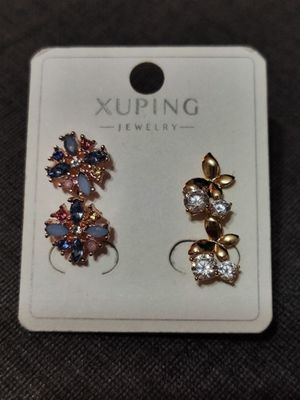 Сережки бижутерия