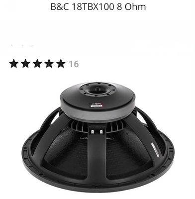 B&C 18TBX100 8 Ohm