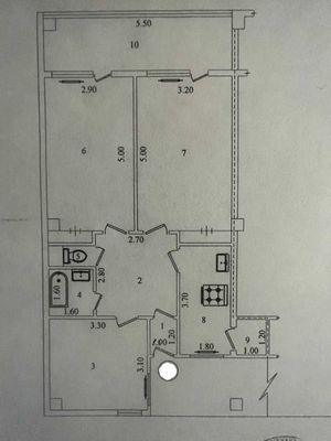 Продаётся 3х ком квартира. ц5 Галерейка