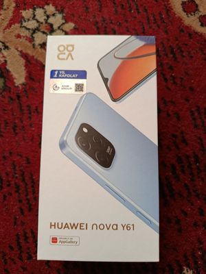 Huawei nova Y61 sotiladi xotirasi 4/64 yaxshi xolatda aybi yuq