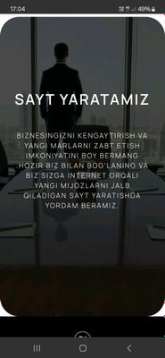 sayt yaratamiz