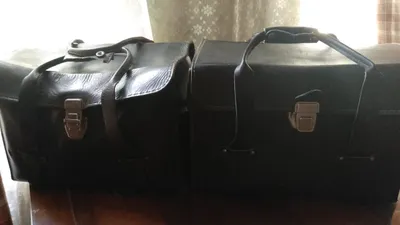 Кофр из кожи натуральной