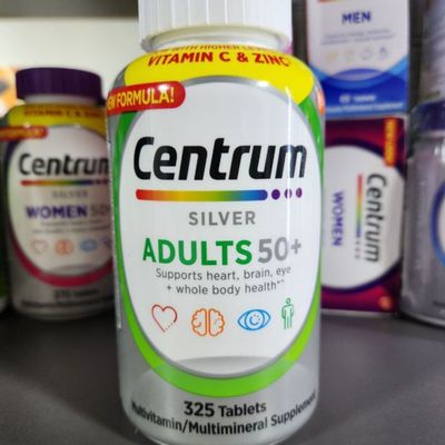 Центрум Мультивитамины возраст 50+ Centrum Silver Multivitamin 325 США