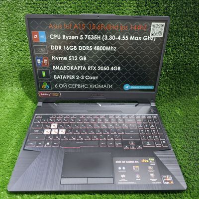 Оптом ва донага Asus tuf a15 r5 7535hs 16gb 512gb rtx 2050 4gb