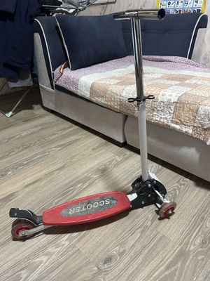 Детский самокат железный