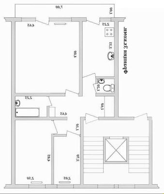 Продается 3 комнатная квартира Ц-6