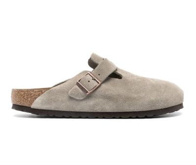BIRKENSTOCK замшевые сабо Boston