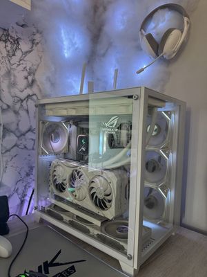 Custom White PC Oq kompyuter (Frostbyte)