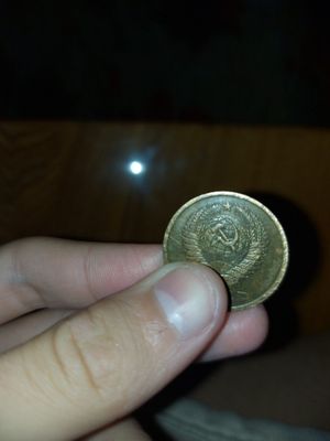Монета с патиной,но идеальна чистая,сохранилась!!