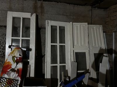 Дверь деревянная 4х створчатая