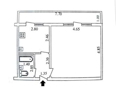 Срочно продается на Авиасозлар-2 (1/6/9 сред ремонт зал 5х5)