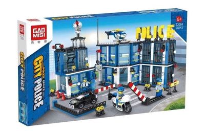 LEGO "CITY POLICE" 843 pcs