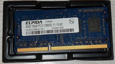 Оперативная память 4ГБ SO DIMM DDR3 12800