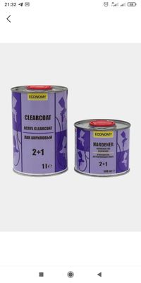 Продам автомобильный лак акриловый 2+1