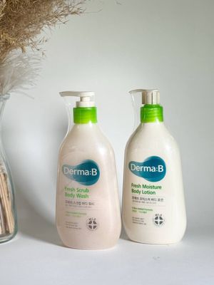 Освежающий гель-скраб для тела Derma:B Fresh Moisture Scrub Wash