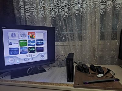 Nintendo Wii black