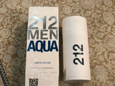 Новые мужские духи 212 aqua Carolina Herrera