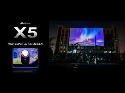 Проектор Formovie X5 кинотеатр дома или на улице до 1000" 4К 4500ansi