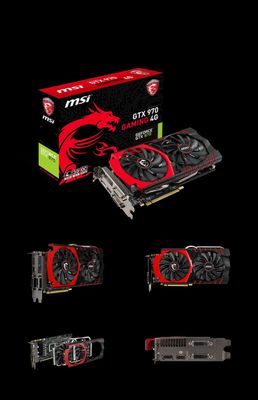 Видеокарта Msi gtx 970 4gb