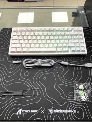 MCHOSE G75 Pro White Topographic