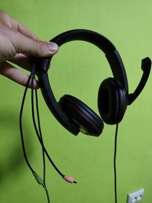 Геймерская игровая гарнитура наушники с микрофоном