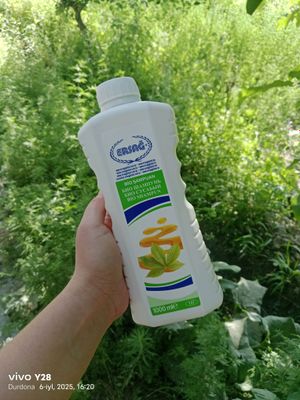 Ersagʻ Bio shampun 1L 420 min 300ml 250 min