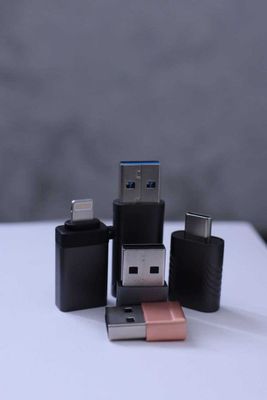 Адаптер переходник с USB Type C с входом USB 3.0 OTG выход